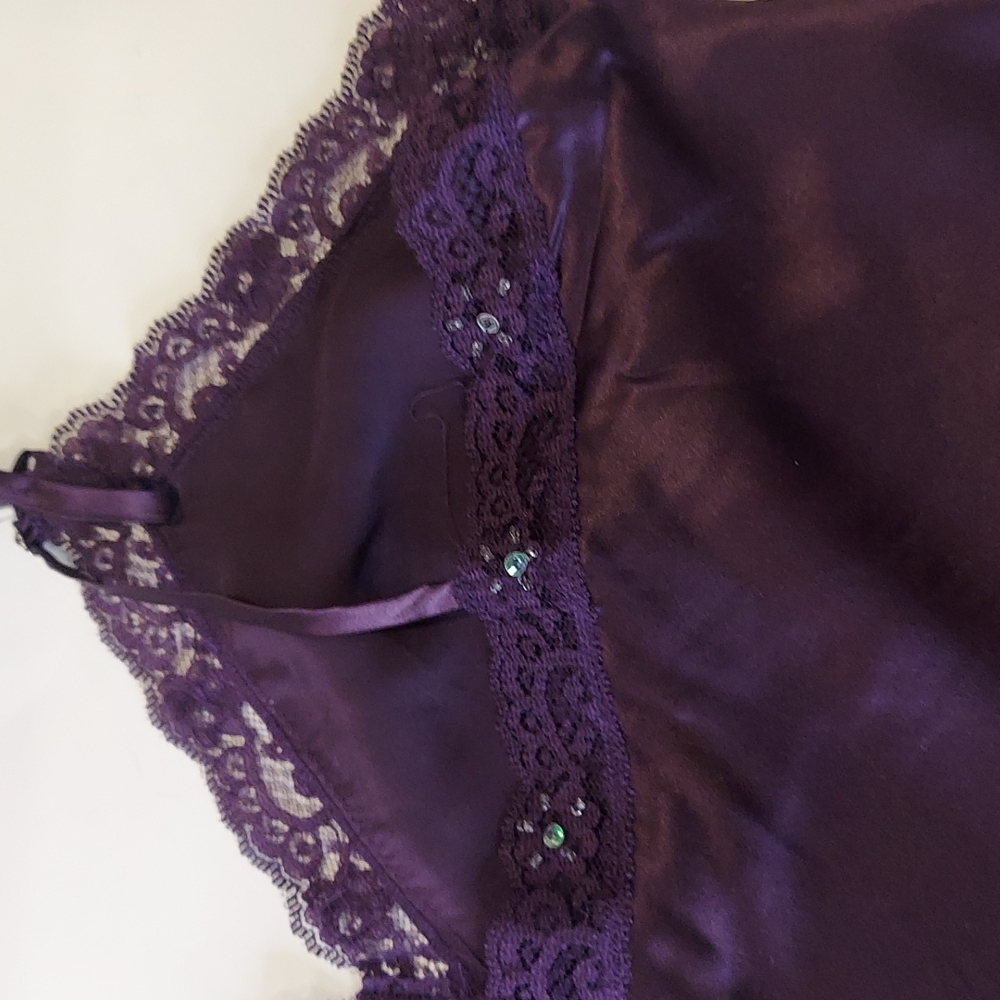 Daisy Fuentes silk and lace Cami size small petite - Picture 10 of 13